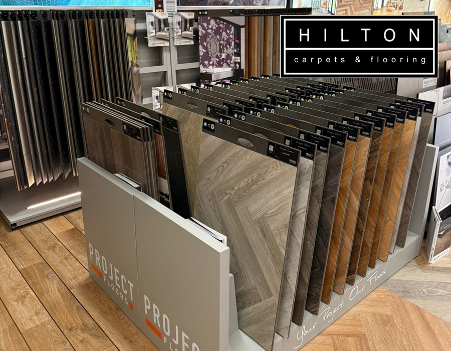 hilton carpets flooring Grappenhall project floors display